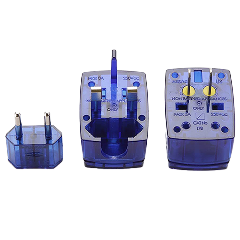 travel blue adapter set